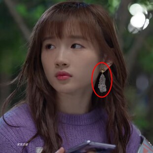 欢乐颂5李浩菲余初晖张慧雯何悯鸿同款耳环耳饰气质2024防过敏新