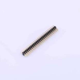 排针 2x25P 插件 2x25I P=2mm 方针 C40D28 2mm X4621WV 间距