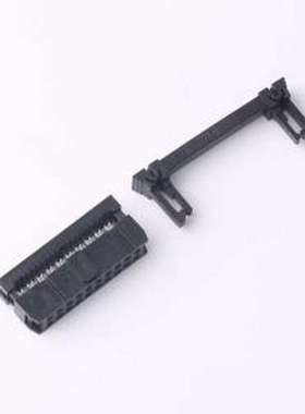 DS1016-02-20MANBB IDC刺破式连接器(牛角/简牛) 2.54mm 2x10P 排