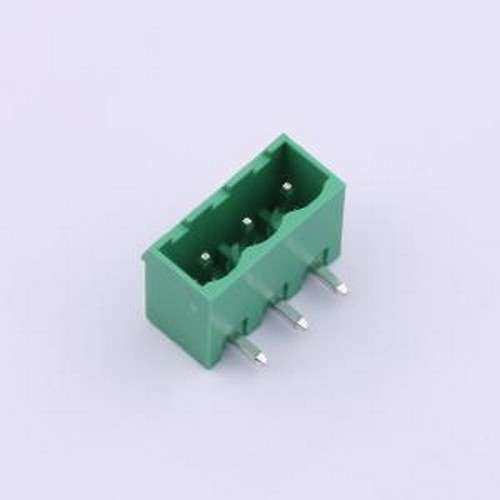 MX2EDGRC-5.08-03P-GN01-Cu-A 插拔式接线端子 5.08mm 1x3P 排数: