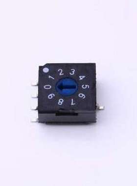 R9410R0S 旋转编码器 8421BCD编码旋转开关 0-9档10位 SMD