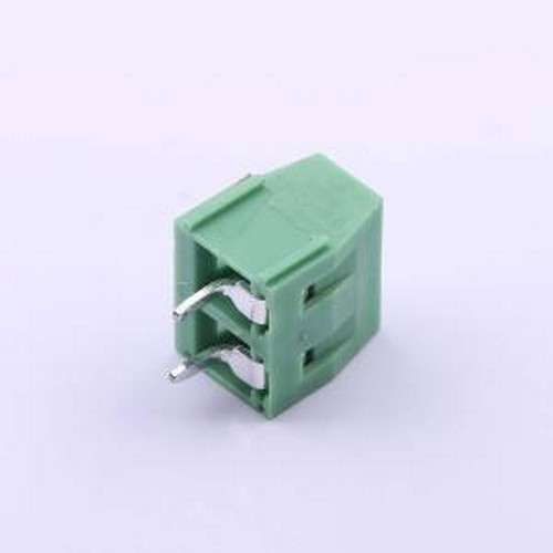 DB127V-5.0-2P-GN-S 螺钉式接线端子 5mm 1x2P 排数:1 每排P数:2