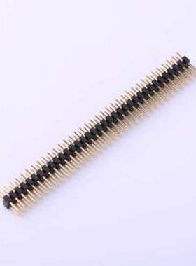 X4621WV-2x35I-C40D28 排针 2x35P 间距:2mm 方针 插件,P=2mm