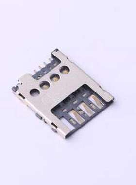 SMC-204-ARP6 SIM卡连接器 拔插式 MicroSIM卡 卡座 SMD