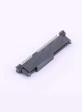 XUTS-2219-1070 线对板针座 SATA 7+15P 180度立贴反向 SMD,P=1.2
