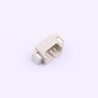 HX 1.25-3PIN WSTP 线对板针座 1x3P 间距:1.25mm 卧贴 SMD,P=1.2