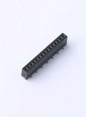 X1311FVS-15-C43D35R2 排母 间距:1.27mm 1x15P 立贴 SMD,P=1.27m