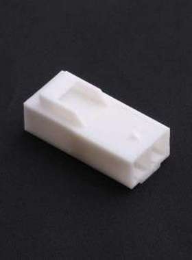 HX62008-2RF 胶壳(线对板/线对线) 6.2mm 1x2P 白色 P=6.2mm