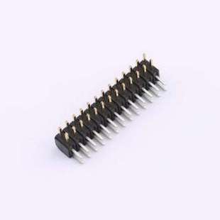 排针 2x13P 插件 2x13B P=2mm 方针 C40D28 2mm X4621WR 间距