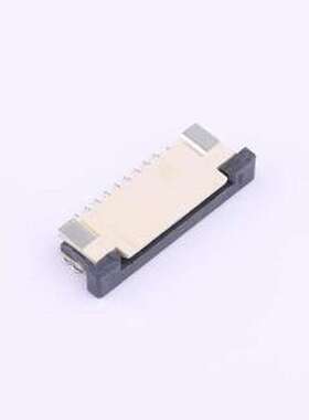 FPC-1.0AS-9PWCR-H25 FFC/FPC连接器 间距:1mm P数:9P 抽屉式 上