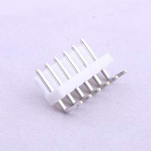 B6PS-VH(LF)(SN) 线对板针座 1x6P 间距:3.96mm 弯插 系列:VH 弯