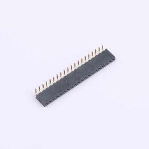 CSFB107-2002A001C1AC 排母 1x20P 间距:2mm 弯插 插件,P=2mm