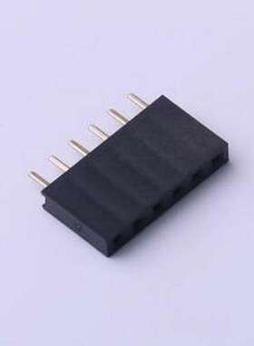 PM254V-11-06-H85 排母 间距:2.54mm 1x6P 直插 插件,P=2.54mm