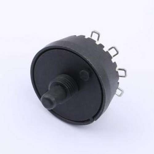 MFR01-A1M03L1L-N 旋转开关 Φ32外径36度3档带回弹 端子折弯 插