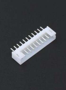XD-PH-11A-G 线对板针座 1x11P 间距:2mm 直插 系列:PH 白色 插件