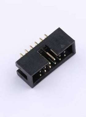 GPHA204-0602A001A1AC 排针 2x6P 间距:2.54mm 方针 直插 插件,P=