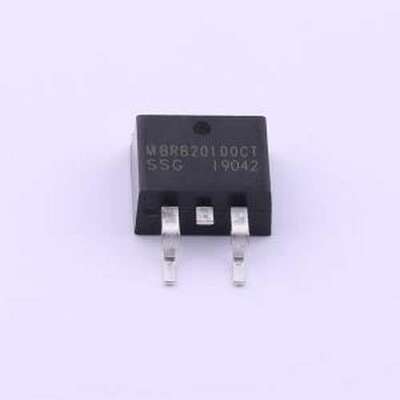 MBRB20100CT 肖特基二极管 电压:100V 电流:10A D2PAK