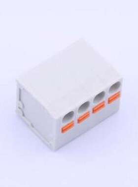 KF239-5.0-4P 弹簧式接线端子 1x4P 5mm 每排P数:4 排数:1 插件,P