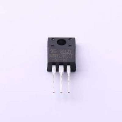 MBRF20100CT-Y C0G 肖特基二极管 电压:100V 电流:20A ITO-220AB-