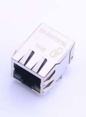13F-64GYDP2NL 以太网连接器(RJ45 RJ11) 带LED 插件