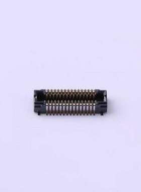 AXT330124 板对板与背板连接器 间距:0.4mm 母 立贴 SMD,P=0.4mm
