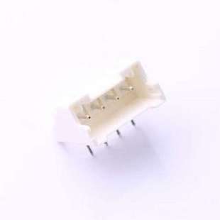 1x4P 线对板针座 间距 2.5mm P=2.5mm M2508R 弯插 04P