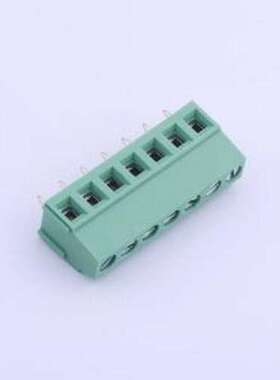 JL500-50007GT1 螺钉式接线端子 1x7P 5mm 直插 排数:1 每排P数:7