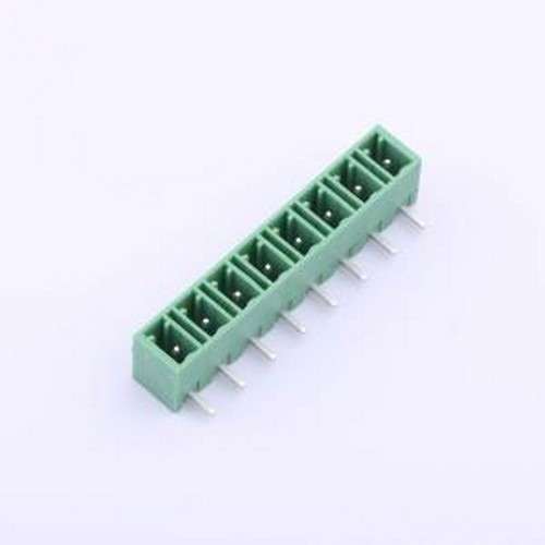 DB1ERC-5.08-8P-GN 插拔式接线端子 5.08mm 1x8P 排数:1 每排P数: