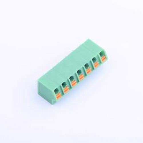 KF250NH-5.0-7P 弹簧式接线端子 1x7P 5mm 每排P数:7 排数:1 插件