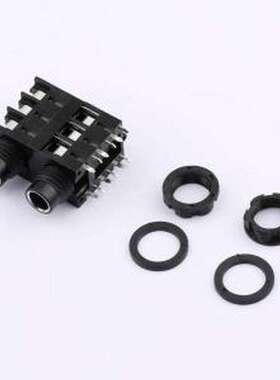 PJ-625CK 音频连接器(耳机) 6.35mm耳机座 三件套 插件