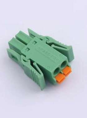 1952021 插拔式接线端子 3.5mm 排数:1 每排P数:2