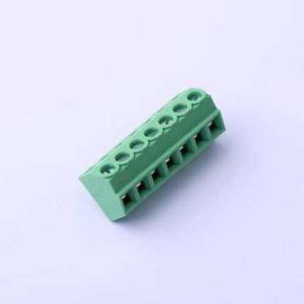 JL102-38107G01 螺钉式接线端子 1x7P 3.81mm 直插 排数:1 每排P