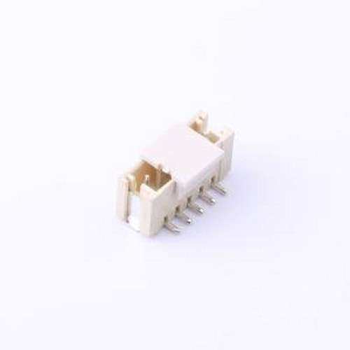 HC-ZH-5PLT 线对板针座 1x5P 间距:1.5mm 立贴 SMD,P=1.5mm