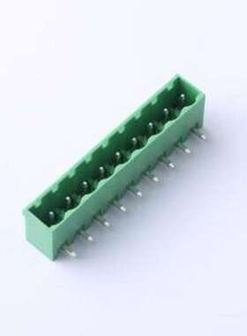 DB2ERC-5.0-9P-GN 插拔式接线端子 5mm 排数:1 每排P数:9 绿色 弯