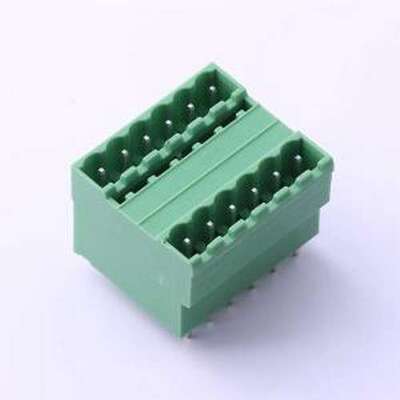 KF2EDGVH-5.0-2*6P 插拔式接线端子 5mm 2x6P 排数:2 每排P数:6