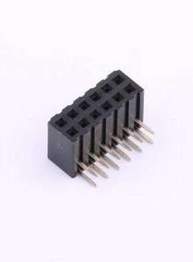CSFB203-0602A009R1AC 排母 2x6P 弯插 弯插,P=2mm