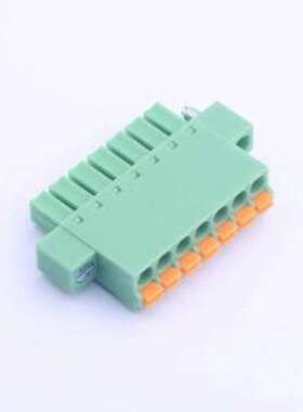 KF2EDGKNM-3.81-7P 插拔式接线端子 3.81mm 螺丝固定 P=3.81mm