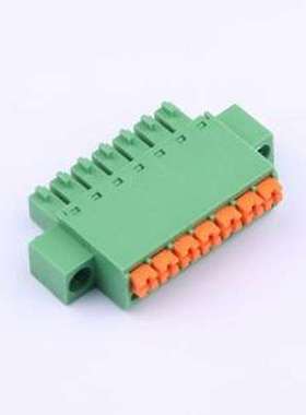 DB2EKNM-3.5-7P-GN 插拔式接线端子 3.5mm 排数:1 每排P数:7 绿色