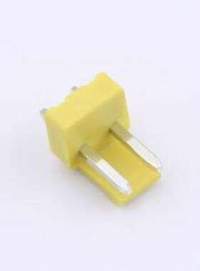 XY-VH3.96-2A11-YT 线对板针座 VH 3.96mm 1x2P 直插 黄色 插件,P