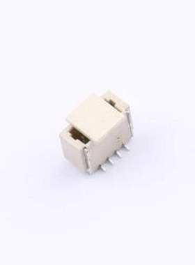 HX 1.0-4PIN LTJS 线对板针座 1x4P 间距:1mm 立贴 SMD,P=1mm