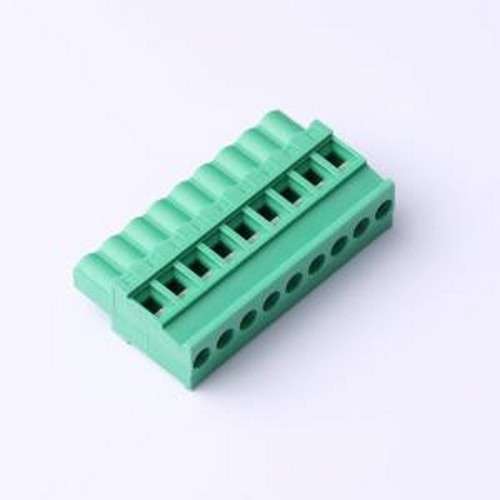 MX2EDGKB-5.08-09P-GN01-Cu-Y-A 插拔式接线端子 5.08mm 排数:1