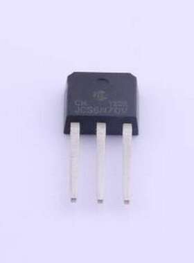 JCS6N70VC-IPAK 场效应管(MOSFET) 1个N沟道 耐压:700V 电流:6A T