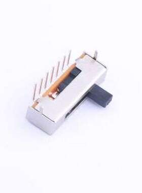 SS15E01L5 滑动开关 柄长5mm 弯插五档 滑动开关 插件