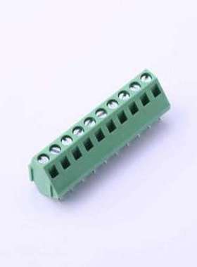 DB103-5.0-10P-GN-S 螺钉式接线端子 5mm 1x10P 排数:1 每排P数:1