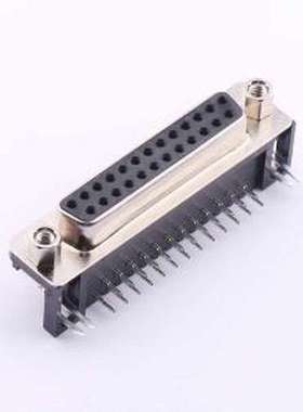 DS1037-25FNAKT74-0CC D-Sub/VGA连接器 D-Sub 母 P数:25P 黑色