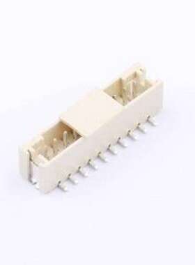 MXPH-2.0-10P-LT1-0-A 线对板针座 间距:2mm 立贴 象牙白 SMD,P=2