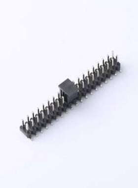 HB-PH9-254219PB2GOP 排针 间距:2.54mm 2x19P 方针 SMD,P=2.54mm