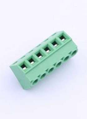 JL102-38106G01 螺钉式接线端子 1x6P 3.81mm 直插 排数:1 每排P