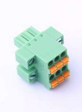 KF2EDGKNHM-3.5-2*3P 插拔式接线端子 3.5mm 2x3P 排数:2 每排P数