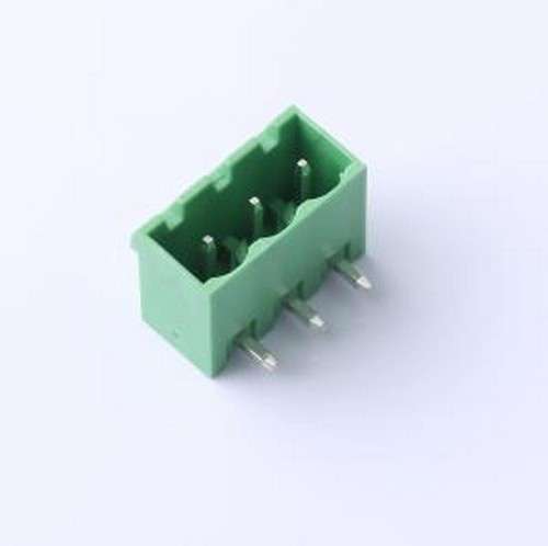 DB2ERC-5.0-3P-GN 插拔式接线端子 5mm 排数:1 每排P数:3 绿色 P=